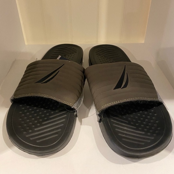 Nautica Justo Green Slides Men's Shoes Size 10 - Picture 1 of 5